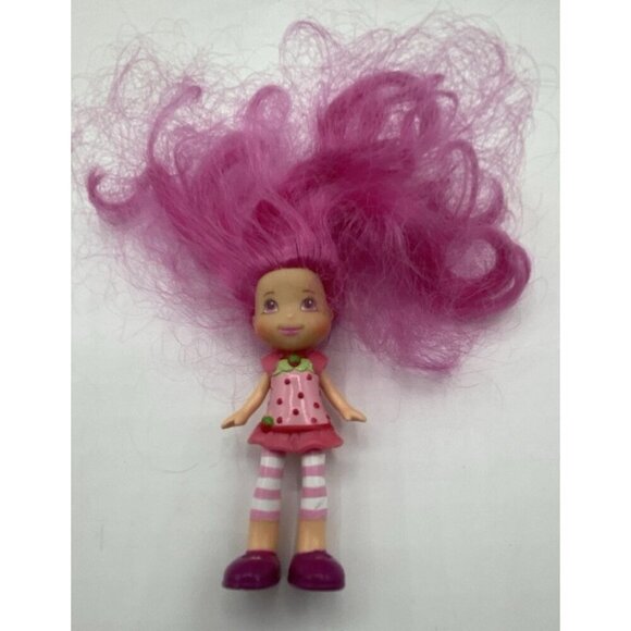 Strawberry Shortcake 2008 Hasbro Dolls lot of 3 Lemon Meringue & Mini Dolls Pink - Picture 13 of 14